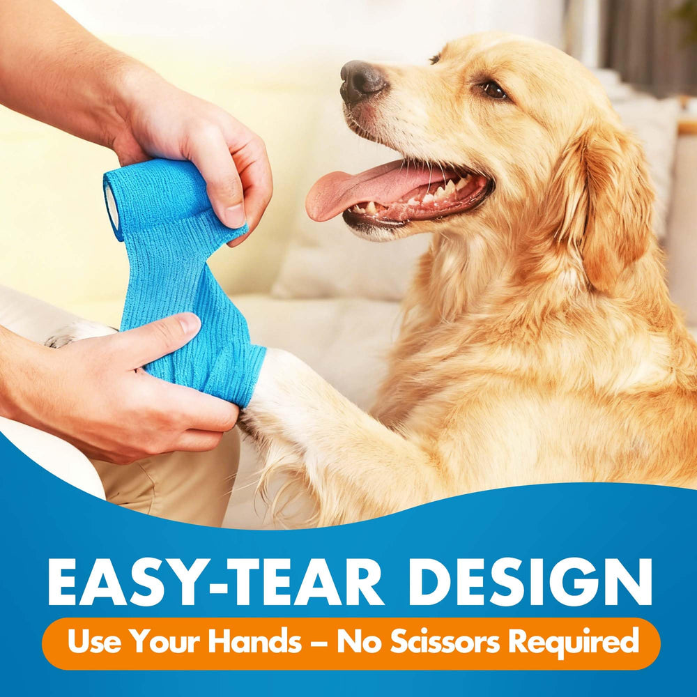 LotFancy Bandage autoadhesif application facile : pose rapide sans outils.