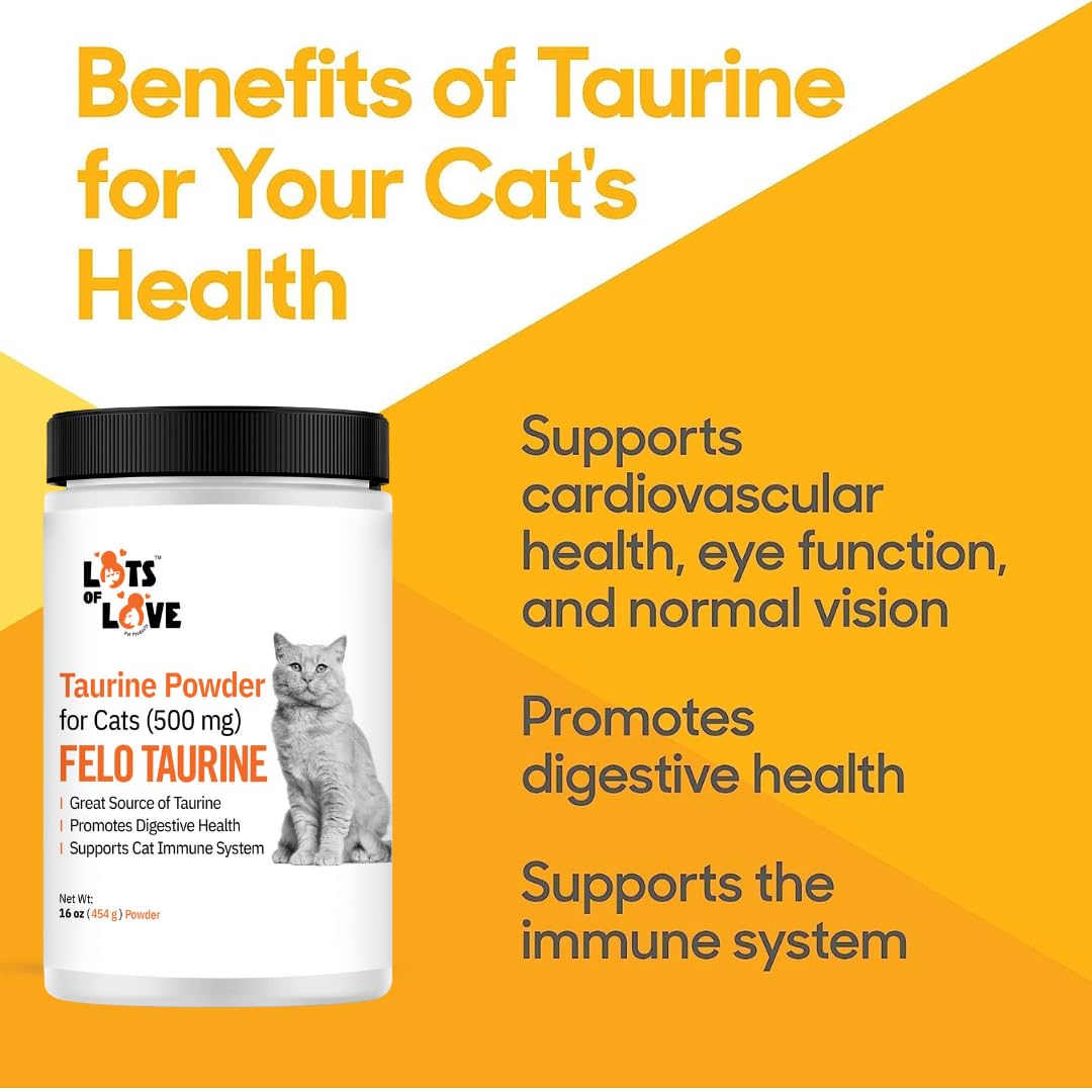 LOTS OF LOVE TAURINE – dosage précis grâce au doseur intégré.