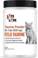 LOTS OF LOVE TAURINE – poudre fine, texture légère pour administration simple.