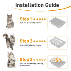 LotuFlor bac litiere compatible Meow SC01/SC02/LR01: utilisation fluide et propre