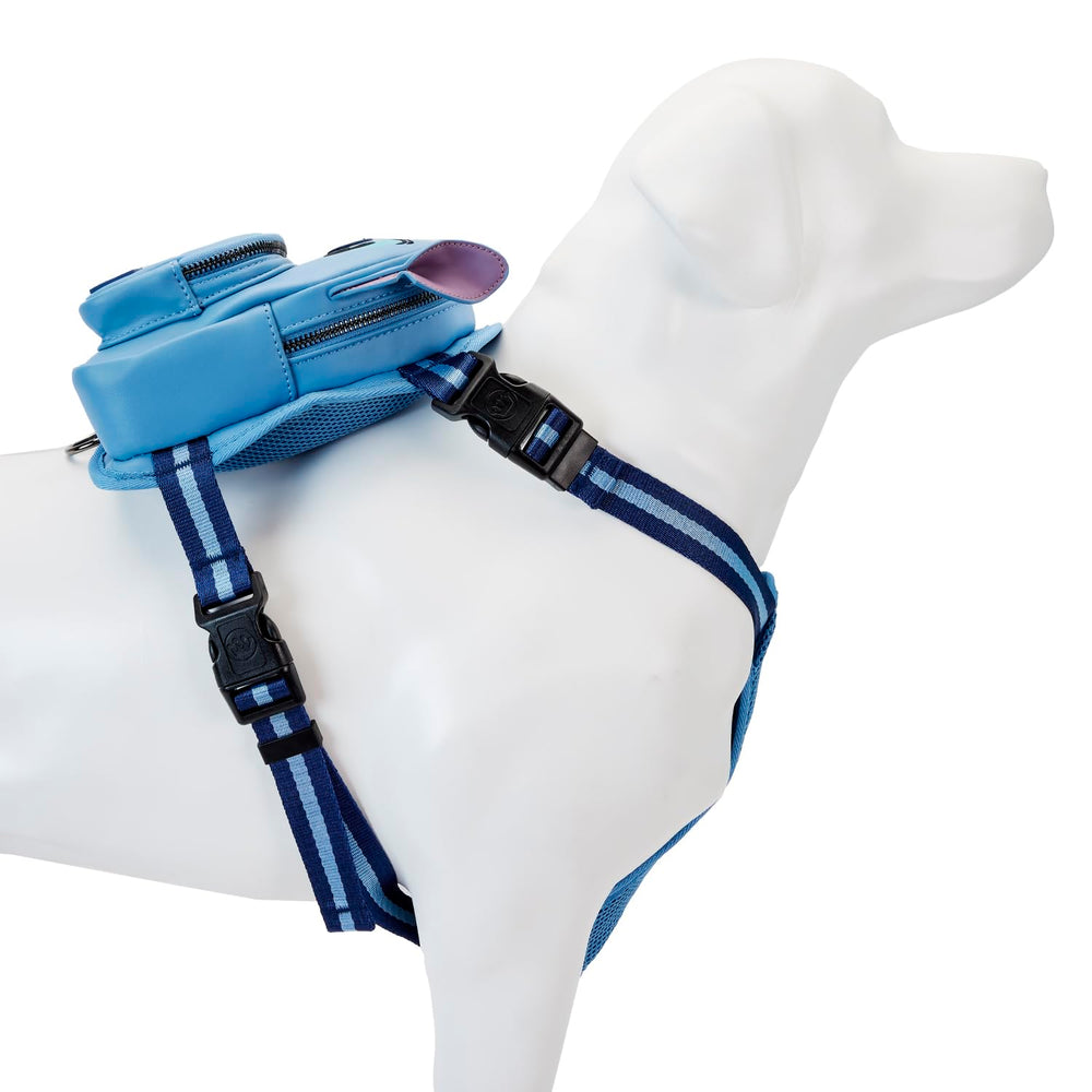 Loungefly Stitch harnais-chien-poches-zippees: rangement pratique pour petites affaires.