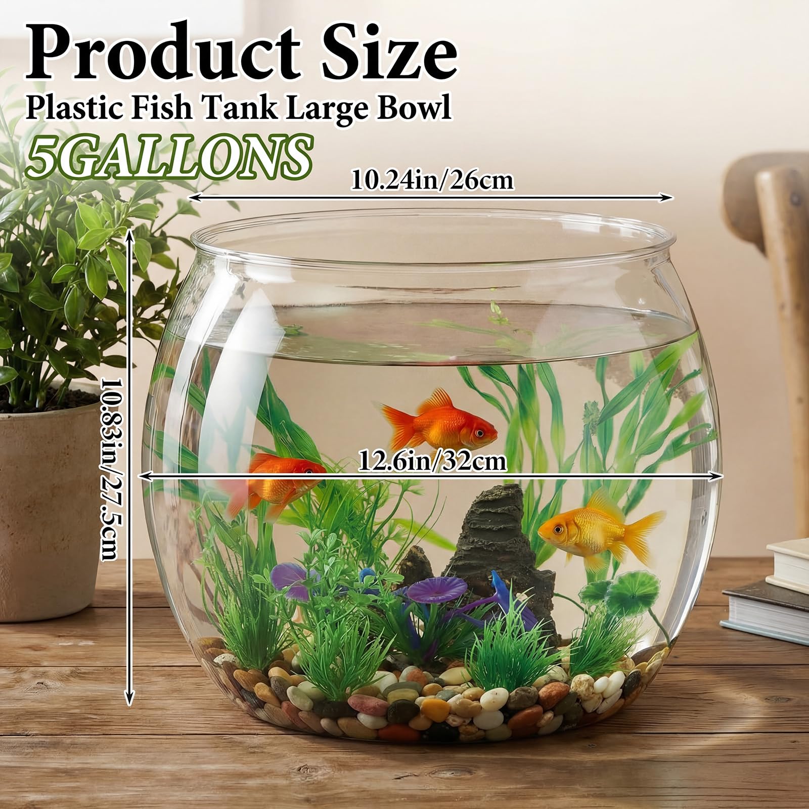 Décor rocheux en résine Lounsweer avec grotte décorative pour abriter les poissons et créer un habitat naturel.