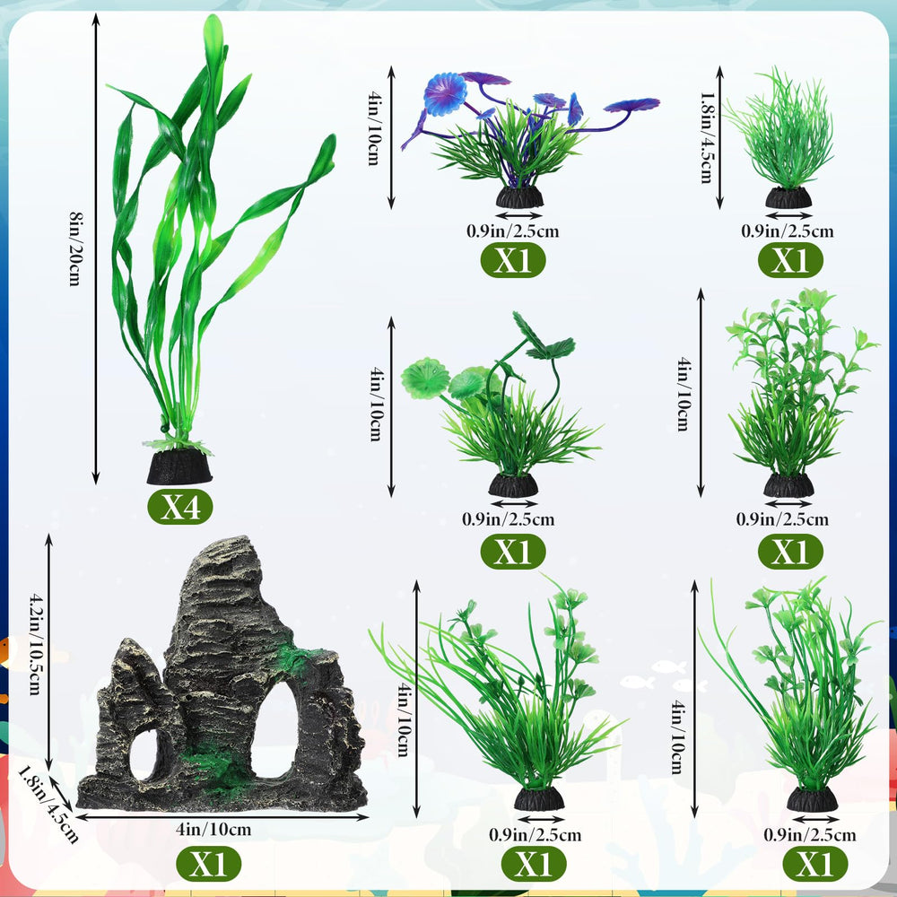 Plantes artificielles vertes Lounsweer sans entretien pour un décor vivant.