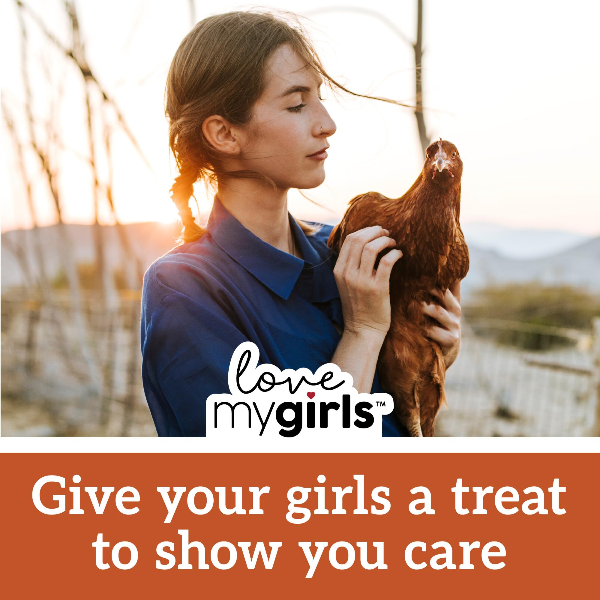 Love My Girls santé générale poulets : mélange gourmet favorisant bien-être et vitalité