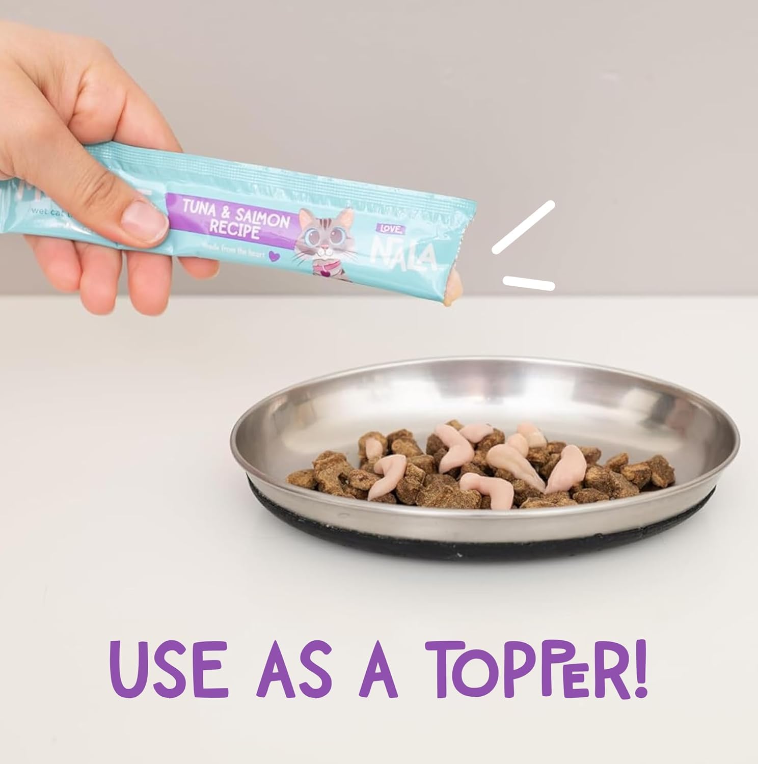LOVE, NALA facile-a-servir-topper – repas rapide et pratique.
