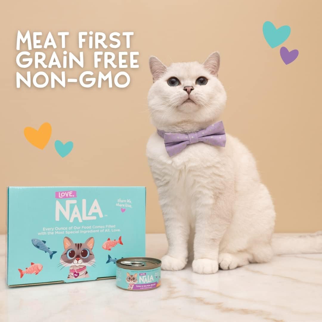 LOVE, NALA ingrédients naturels — qualité sans artifices pour une alimentation complète du chat