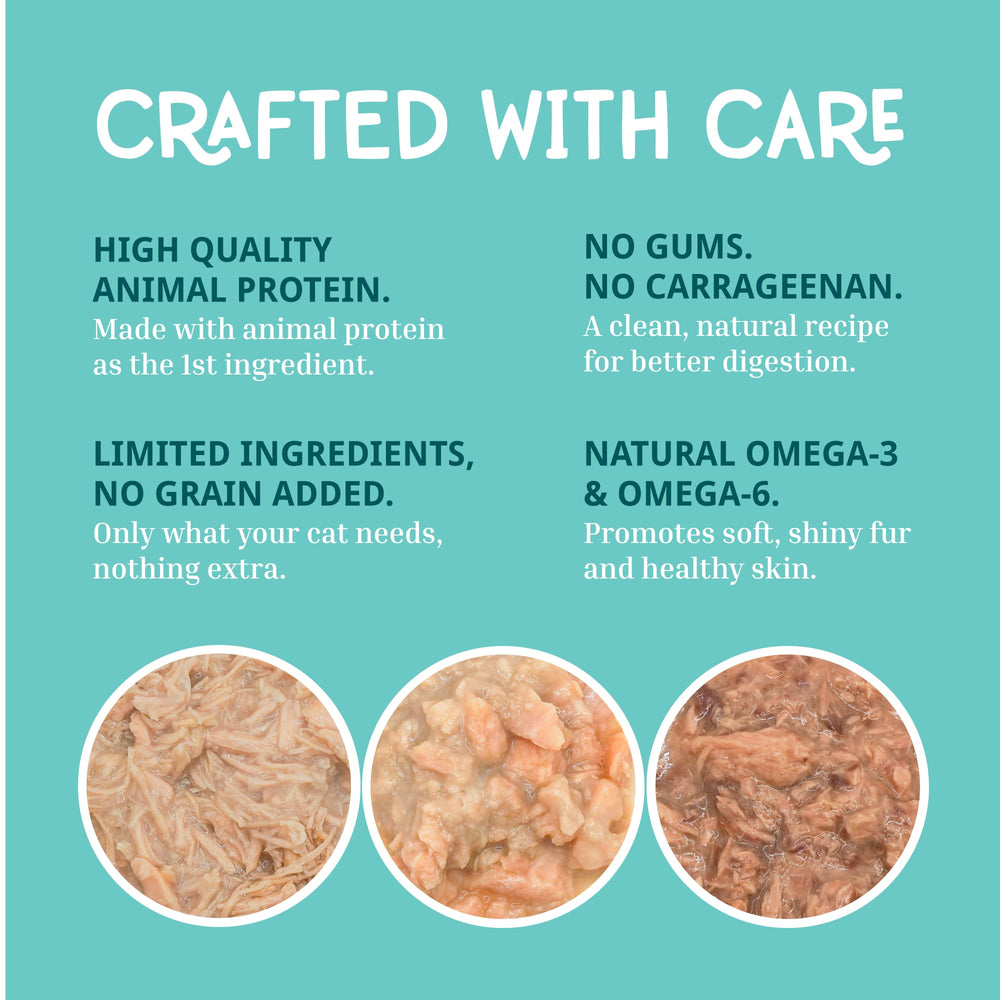 LOVE, NALA – nourriture humide au thon, saveur appétissante et hydratation naturelle.