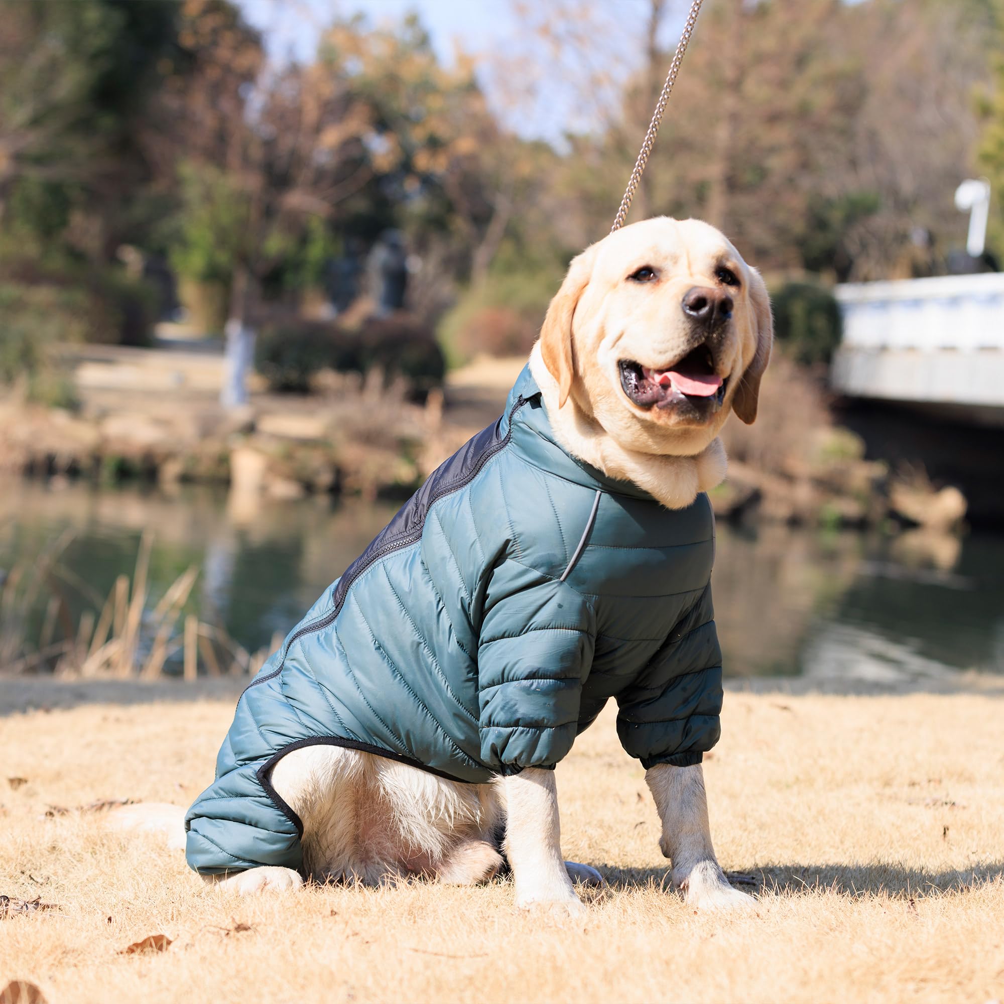 Lovelonglong ArmyGreen: veste d’hiver polyvalente pour promenades et activités hivernales.