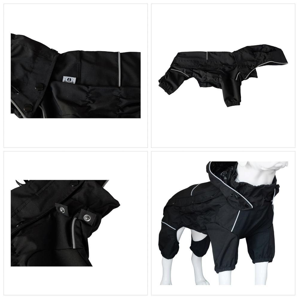 Lovelonglong capuche amovible chien outdoor protection