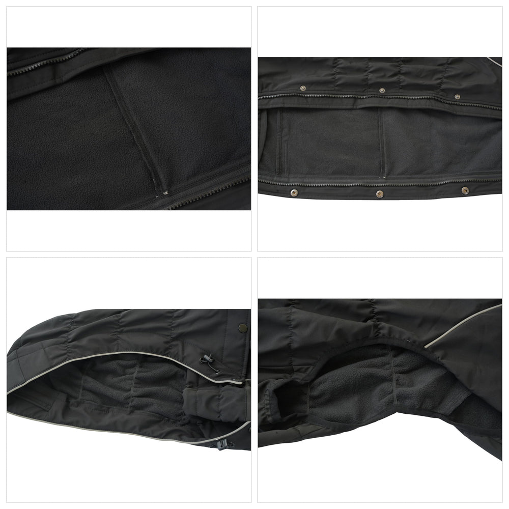 Lovelonglong veste chien couverture complète pour protéger pattes et dos