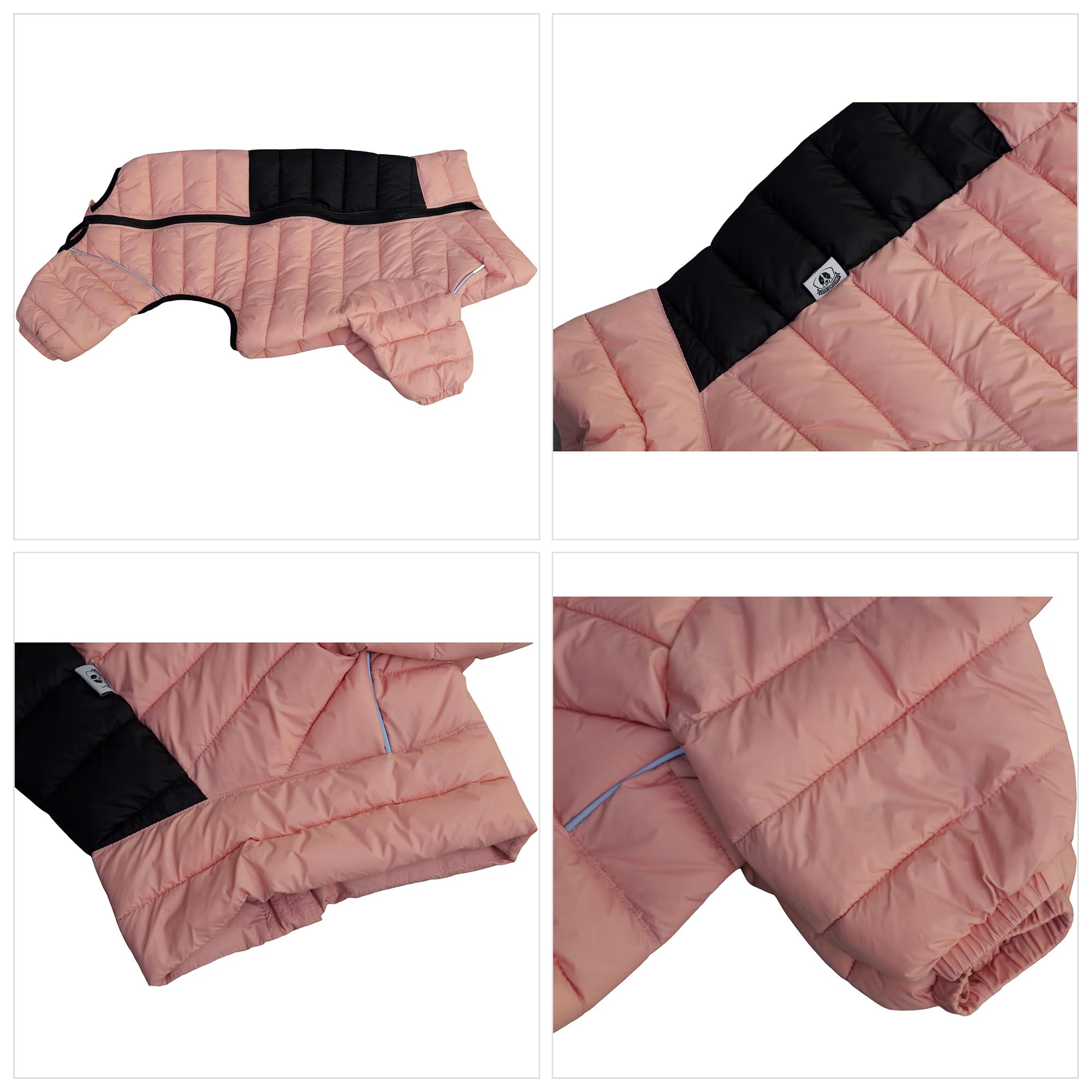 Lovelonglong Lotus Pink XL – dos avec bandes réfléchissantes améliorant la sécurité nocturne