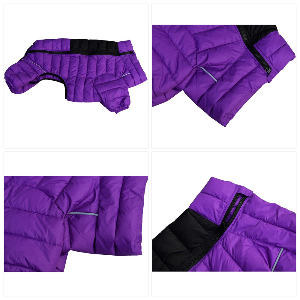 Lovelonglong Manteau Chien 4 Pattes - sangles ajustables pour un ajuste personnalisé
