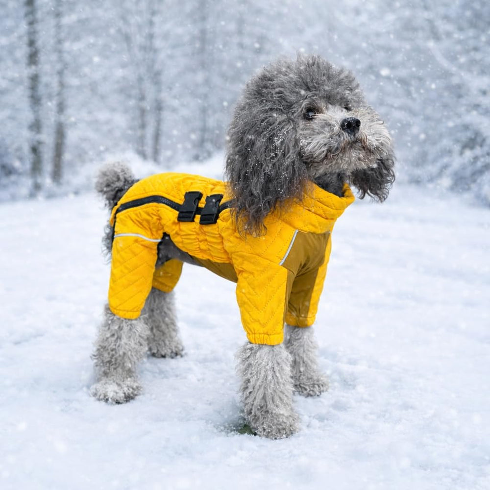 Lovelonglong manteau chien boucles réglables pour ajustement précis.