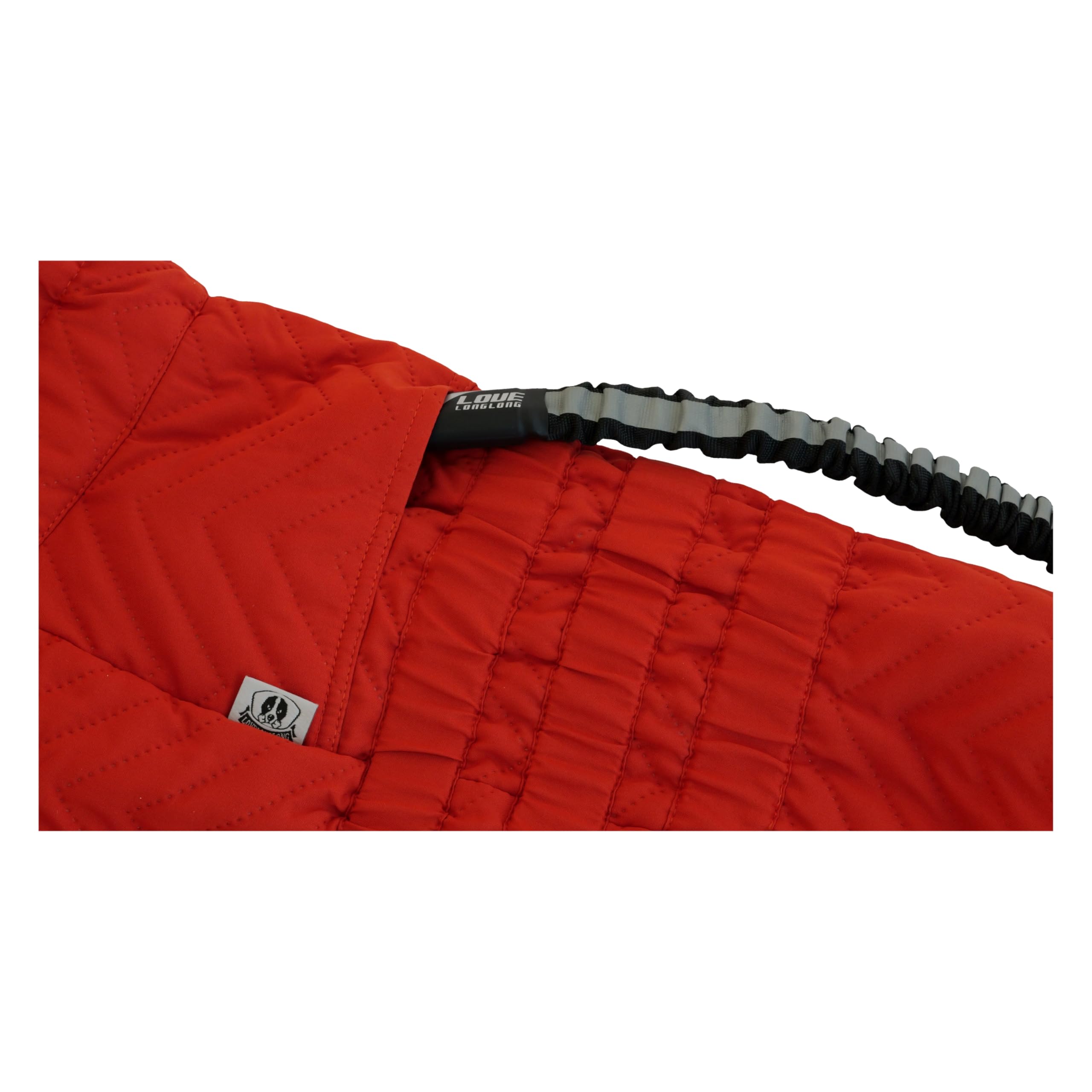 Manteau Lovelonglong confortable, facile à enfiler, orange 3XL, idéal pour balades hivernales.