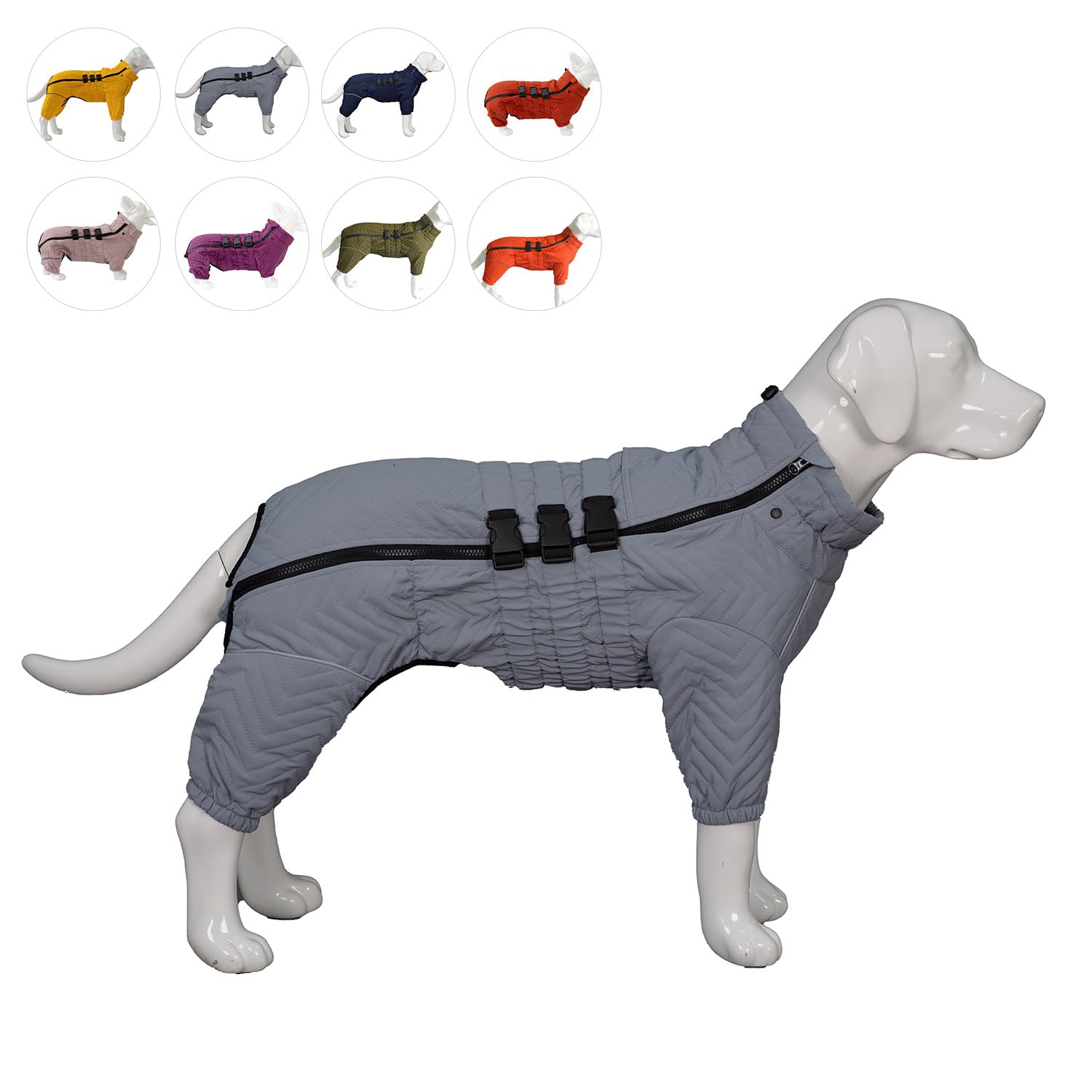 Manteau Lovelonglong chien dos: protection thermique pour sorties hivernales