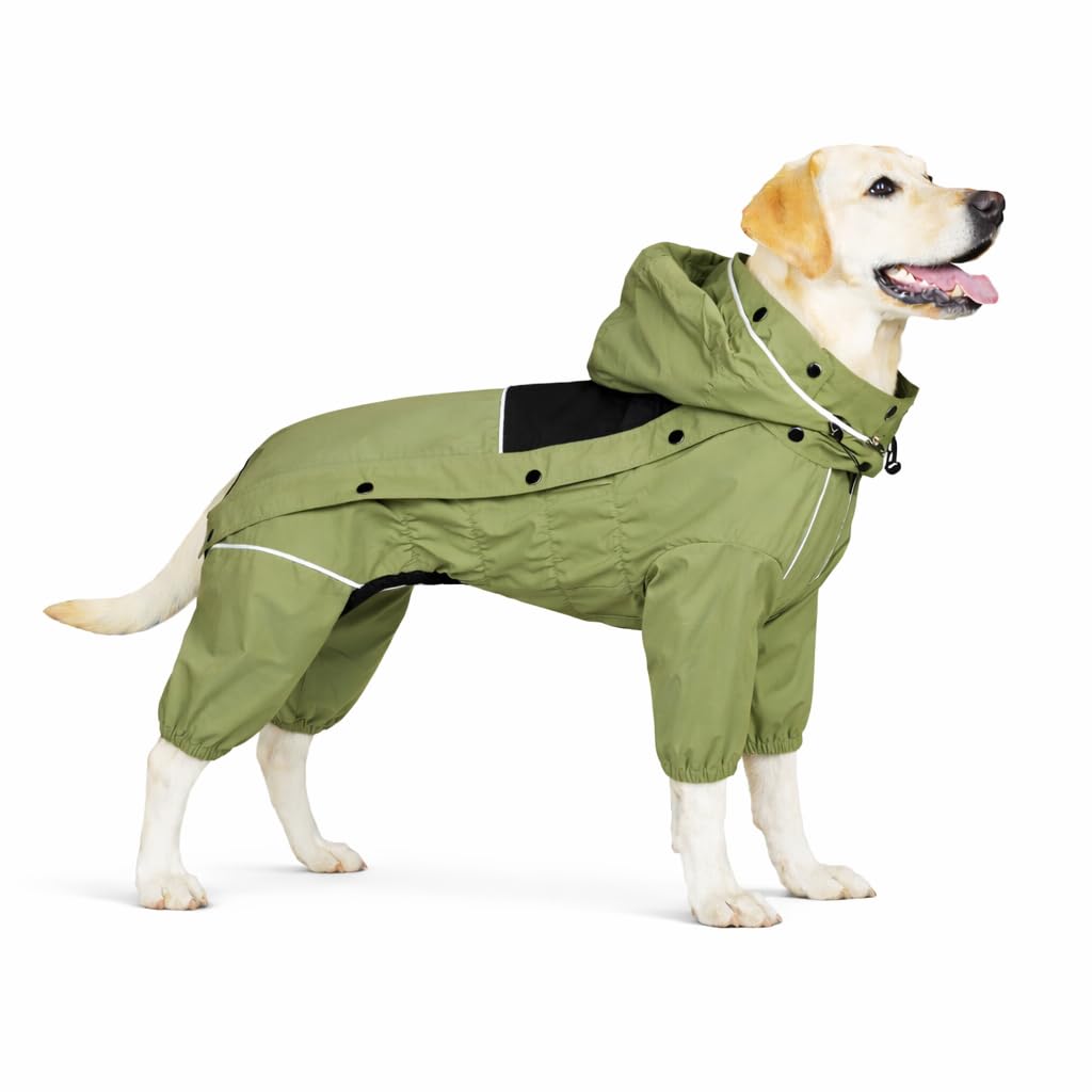 Manteau Lovelonglong pour chien, imperméable et douillet pour sorties pluvieuses.