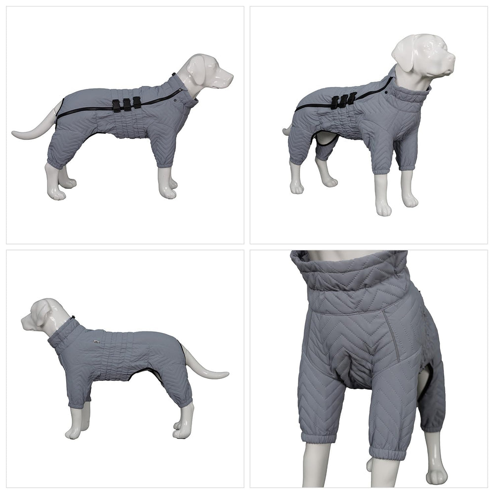 Manteau Lovelonglong chien imperméable extérieur: garde au sec par temps froid