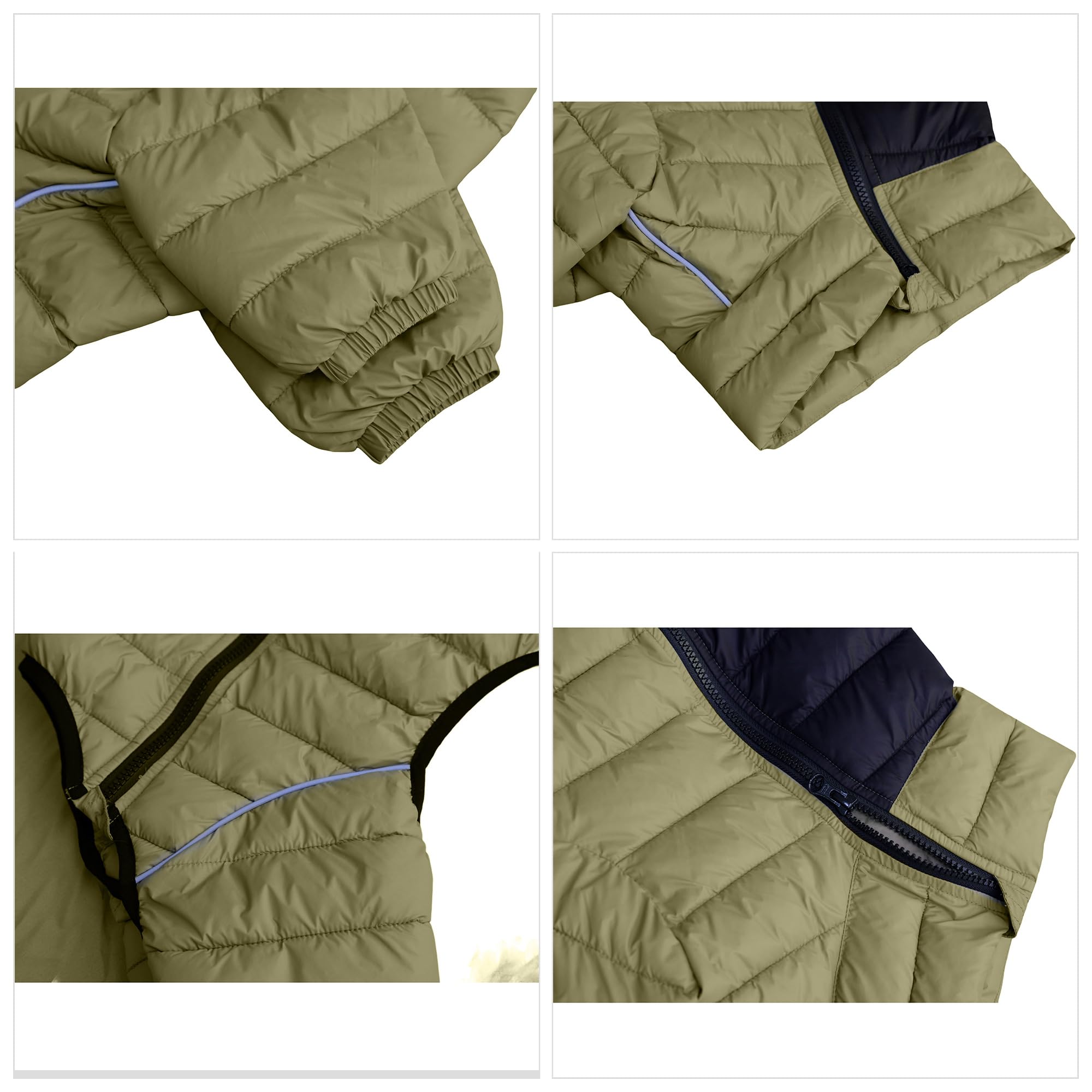 LoveLongLong manteau chien réglage poitrine et cou pour ajustement personnalisé.