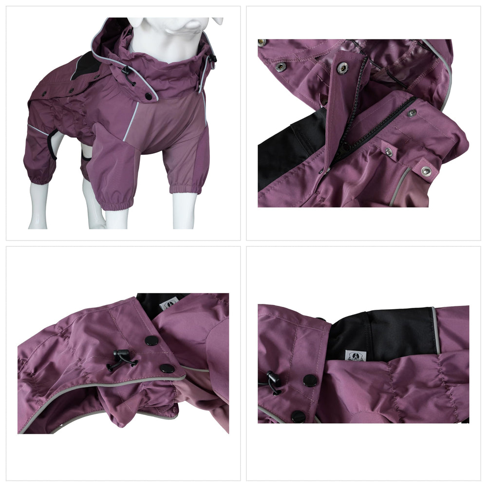 Lovelonglong protection anti-pluie pour chien pendant les promenades et randonnées.