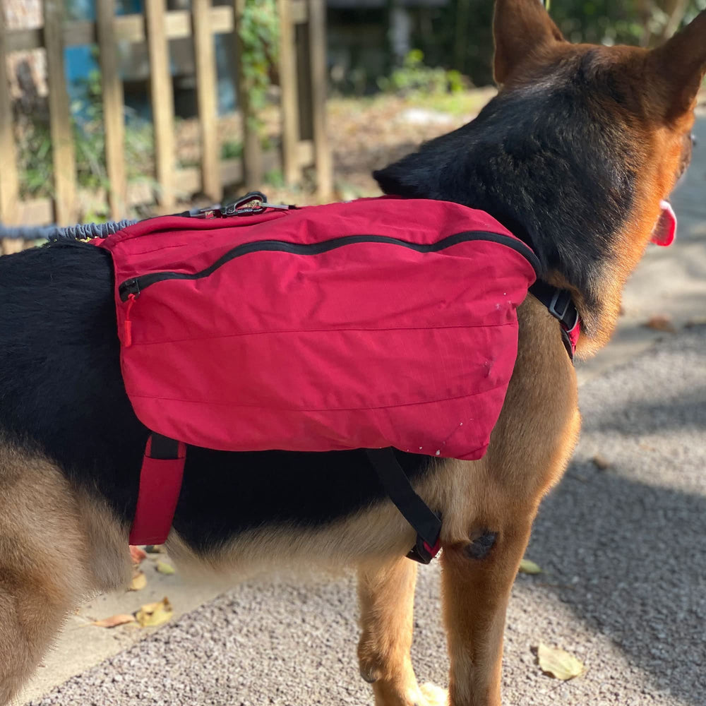 Lovelonglong sac dos chien visibilite orange - sécurité accrue en extérieur.