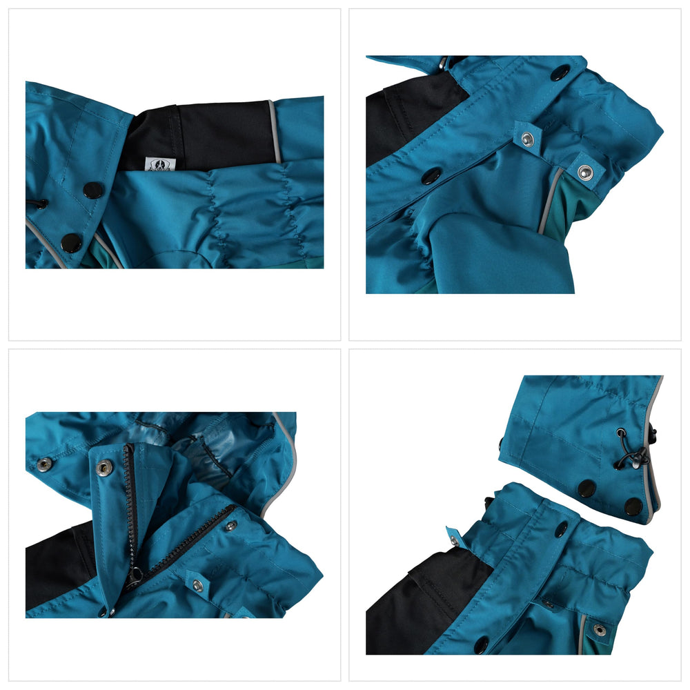 Lovelonglong veste-chien couverture-quatre-pieds, reduit l exposition a la salete et garde les pattes au sec.
