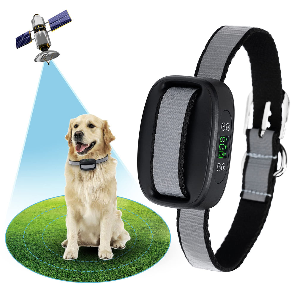 LovelyPez collier pour clôture GPS chien, délimitation sûre en extérieur.