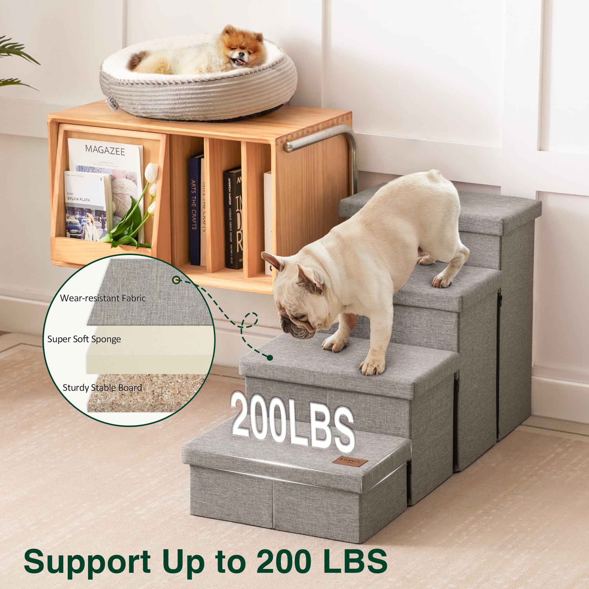 Love's cabin capacité jusqu’à 200 lb pour chiens et chats