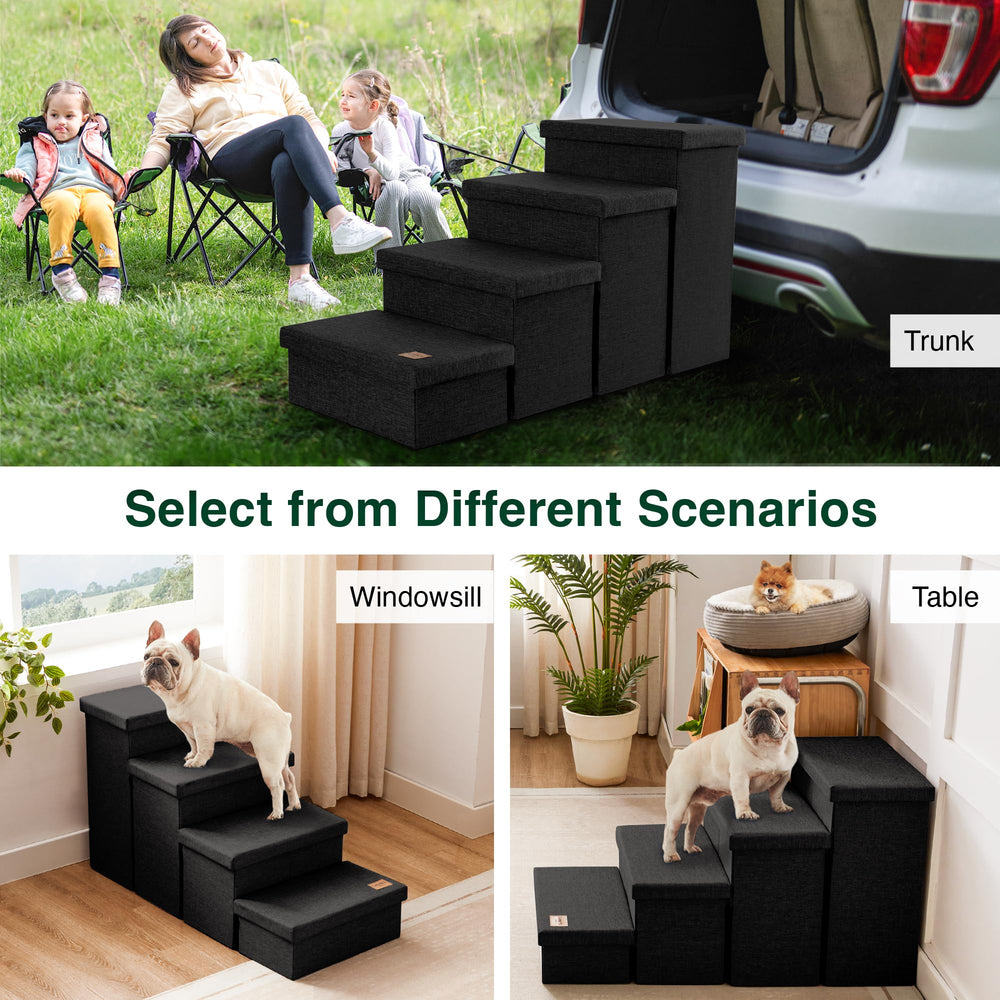 Love's cabin escalier chien portable, idéal en voyage