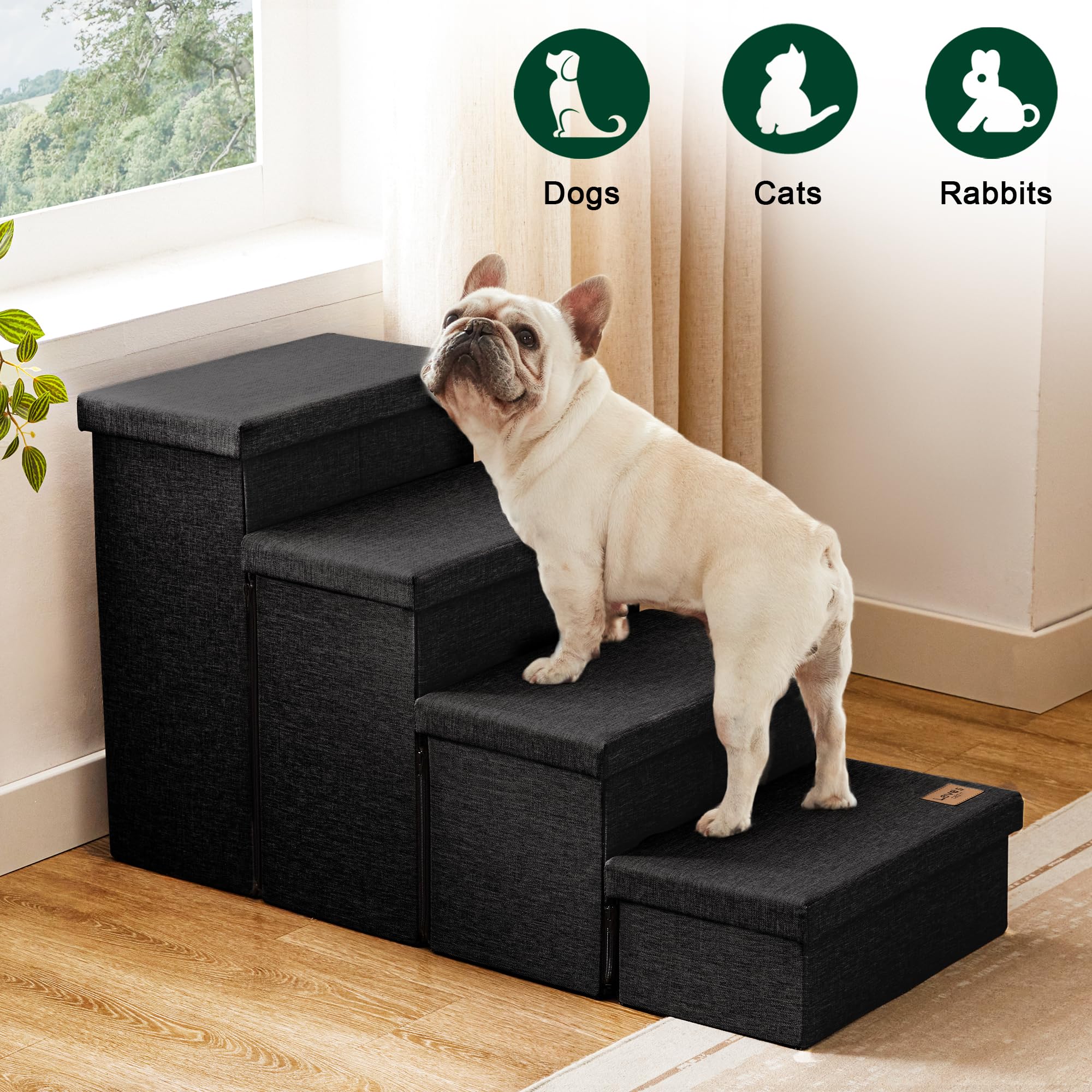 Love's cabin escalier chien rangement grande capacité sous les marches