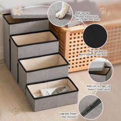 Love's cabin escalier pliable et portable facile à ranger