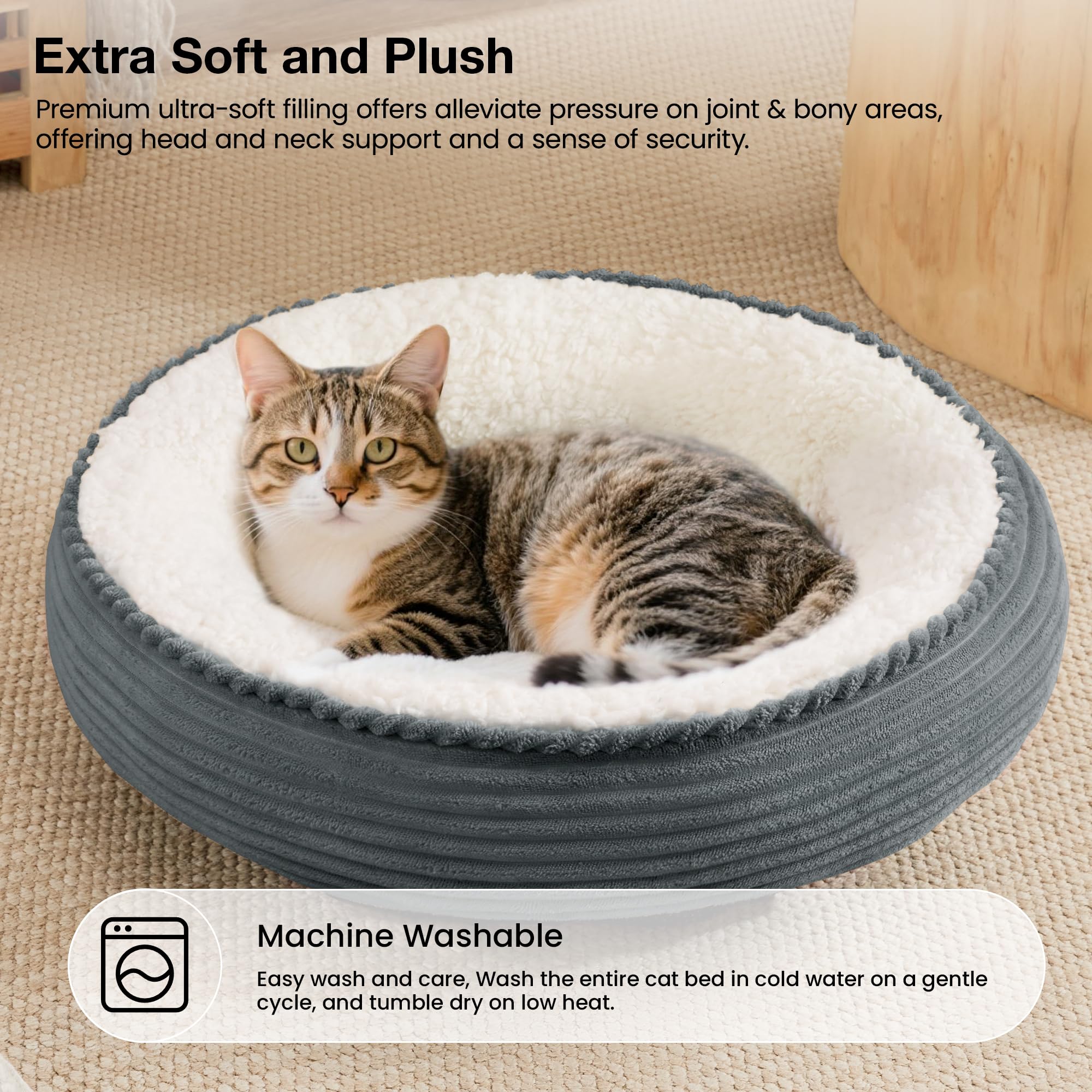 Love's cabin utilisation salon et couchage, idéal pour chats et petits chiens.