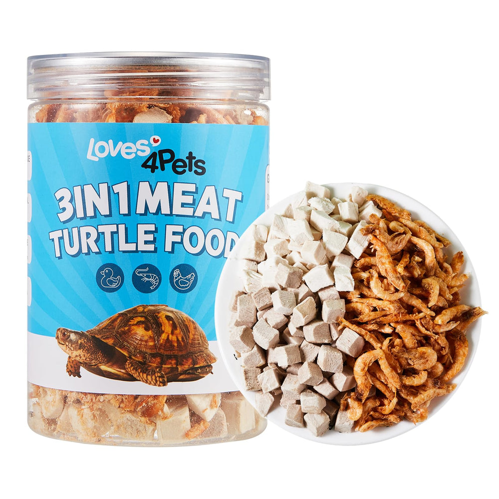 Conservation a temperature ambiante facile avec Loves4Pets tortue