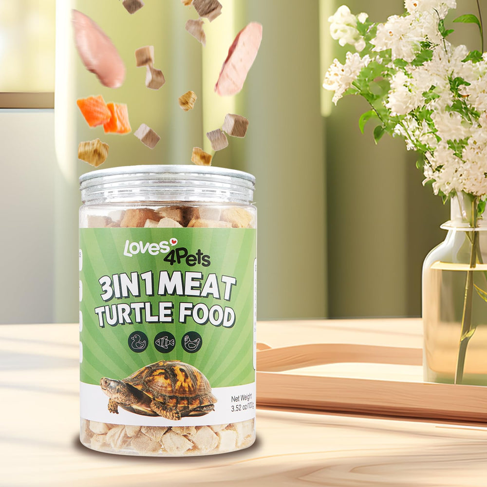 Texture et appétence Loves4Pets Turtle Food pour mangeurs difficiles