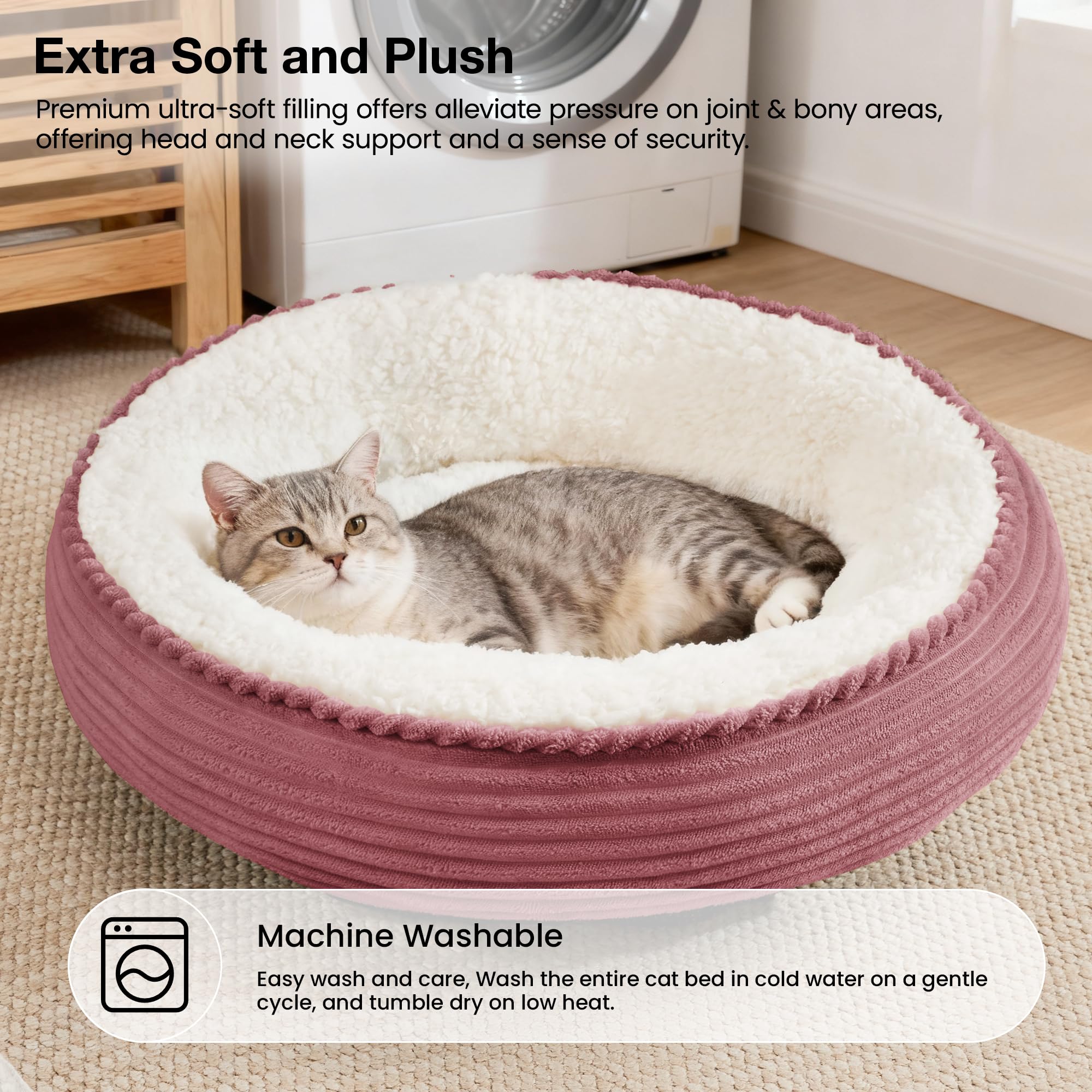 Love's cabin-20-pouces: taille idéale pour chats et chiots.