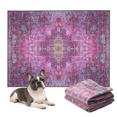 Lovewag Pets Tapis décoratif pour chien protégeant le sol.