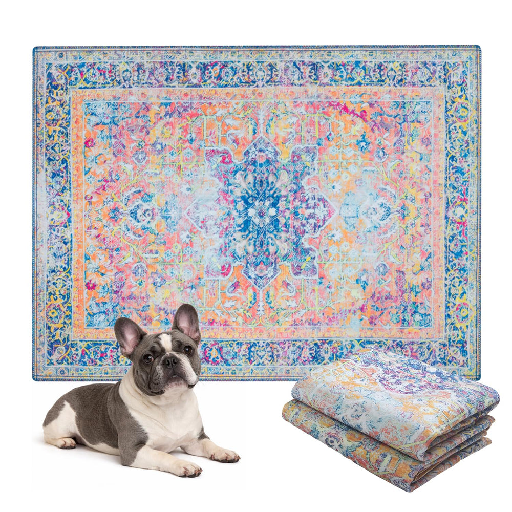 Lovewag Pets tapis lavable décoratif 36x48, protection du sol sans compromis le style.