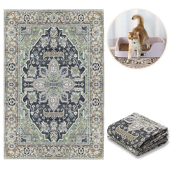 Lovewag Pets Tapis Litière Chat, vue rapprochée, surface imperméable protège le sol