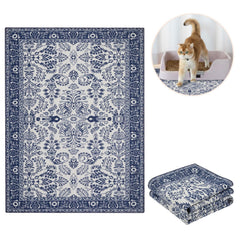 Lovewag Pets Tapis Litière Indigo Garden - ensemble 2 pièces pour double protection