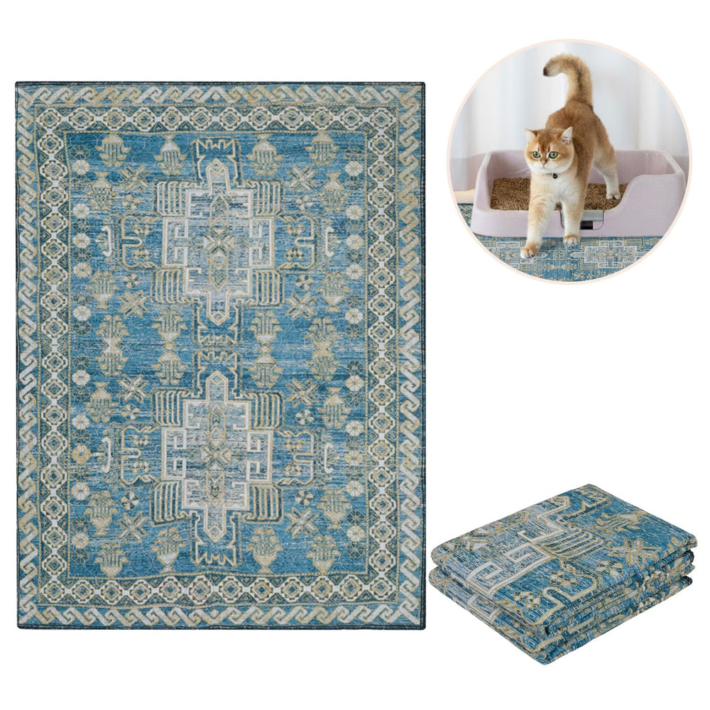 Lovewag Pets tapis-litiere-impermeable-anti-fuite évite les éclaboussures