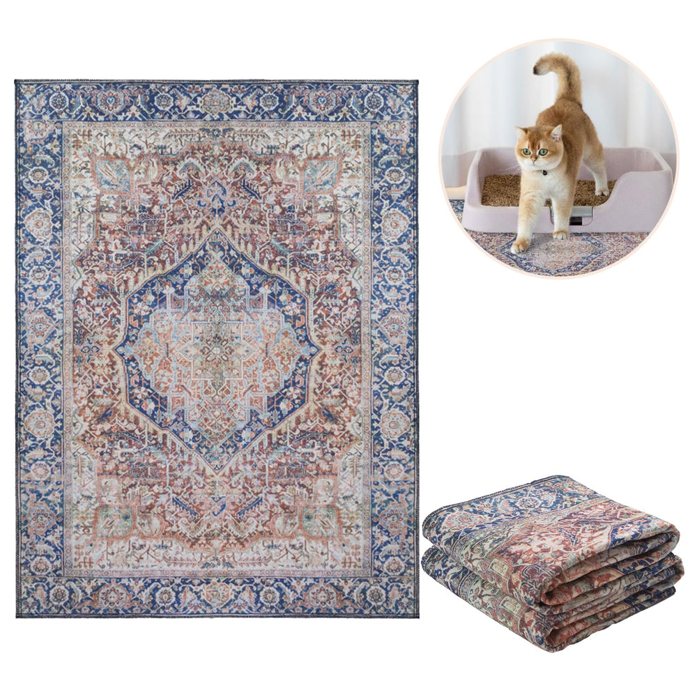 Lovewag tapis litière chat grand 36x48 surface polyester ultra douce: douceur pour les pattes.