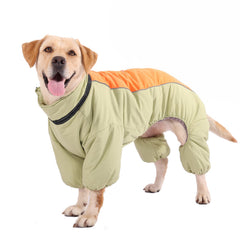 LOVINFURBABY manteau chien hiver 3 couches vert clair, isolation et protection contre le froid