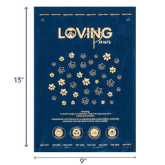 LOVING Paws rouleau sacs-poubelle épais 9x13 pour tous les chats et chiens.