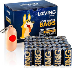 LOVING Paws sacs-poubelle épais 350, pratique pour balades quotidiennes.
