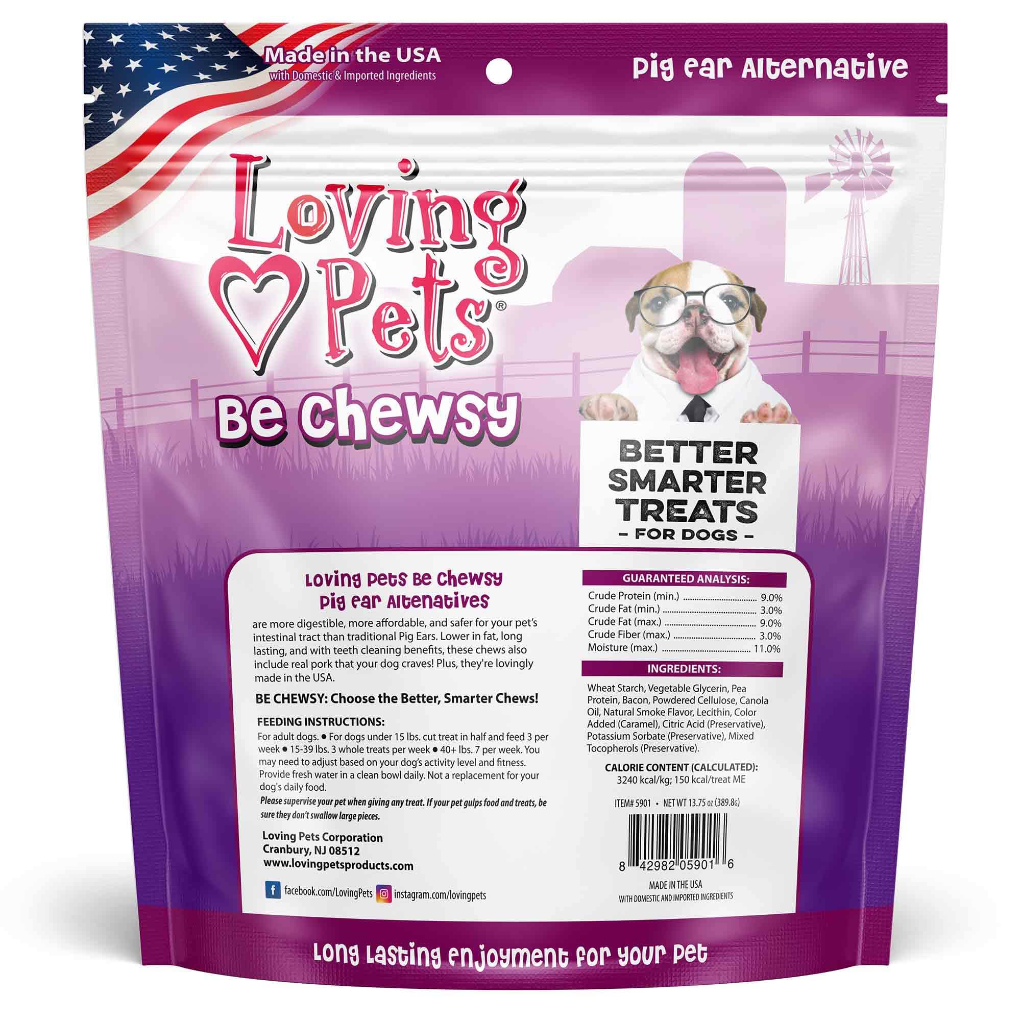 Loving Pets Be Chewsy – texture durable et arôme savoureux pour chien