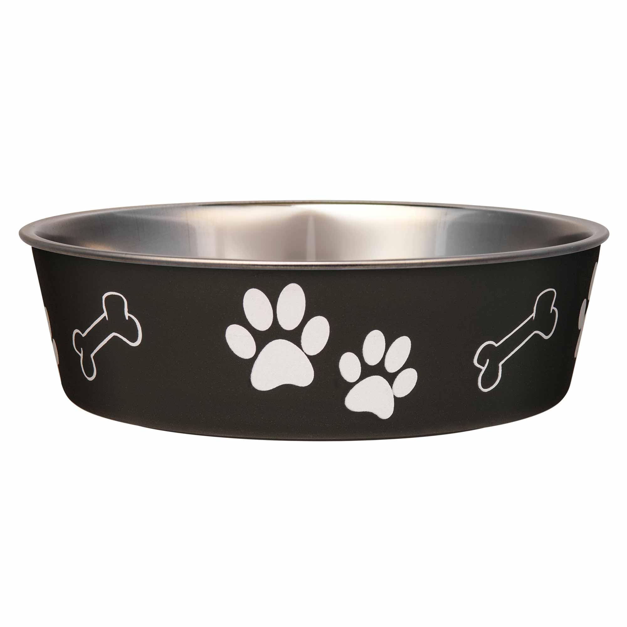 Coupelle Bella en inox intérieur, durable et hygiénique pour chiens et chats.