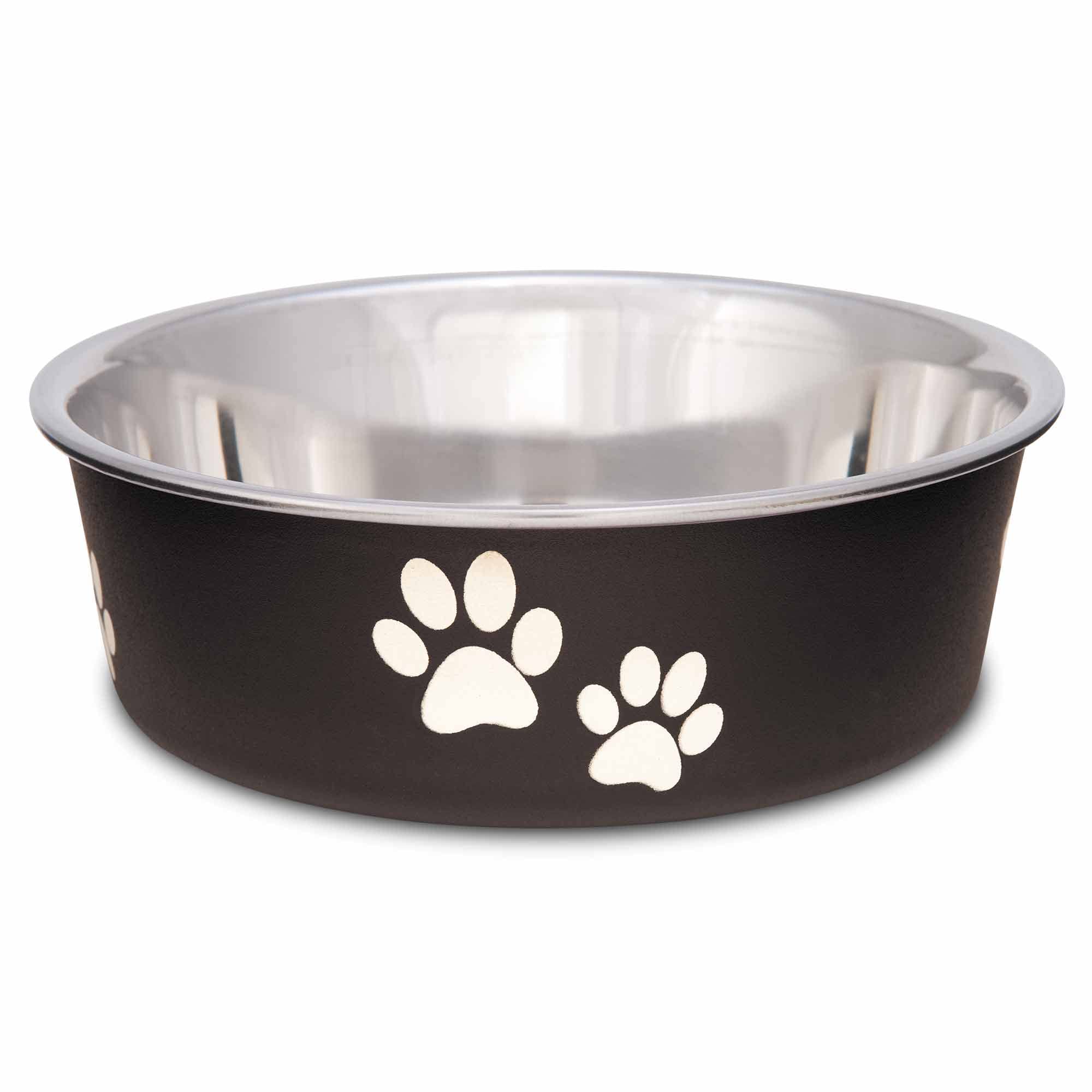Bol en inox Loving Pets Bella, intérieur durable et hygiénique.