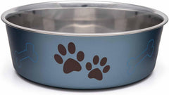 Bol Bella en inox Loving Pets, durable et hygiénique pour repas à domicile.