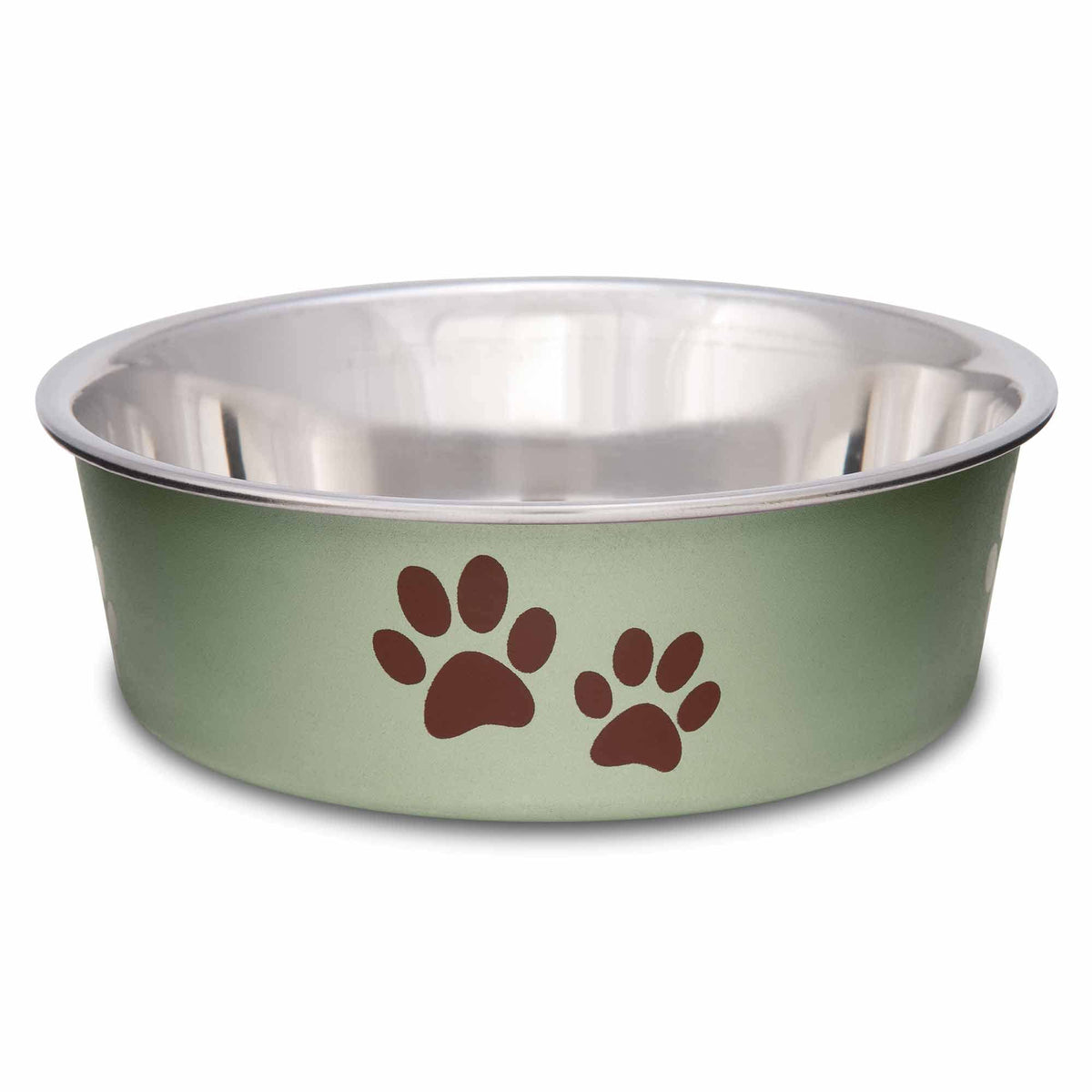 Bol Bella Loving Pets en inox durable, parfait pour repas quotidiens.