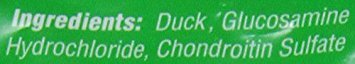 Loving Pets Canard Filet Tranches Ingrédients: glucosamine et chondroïtine inclus pour un soutien nutritionnel.