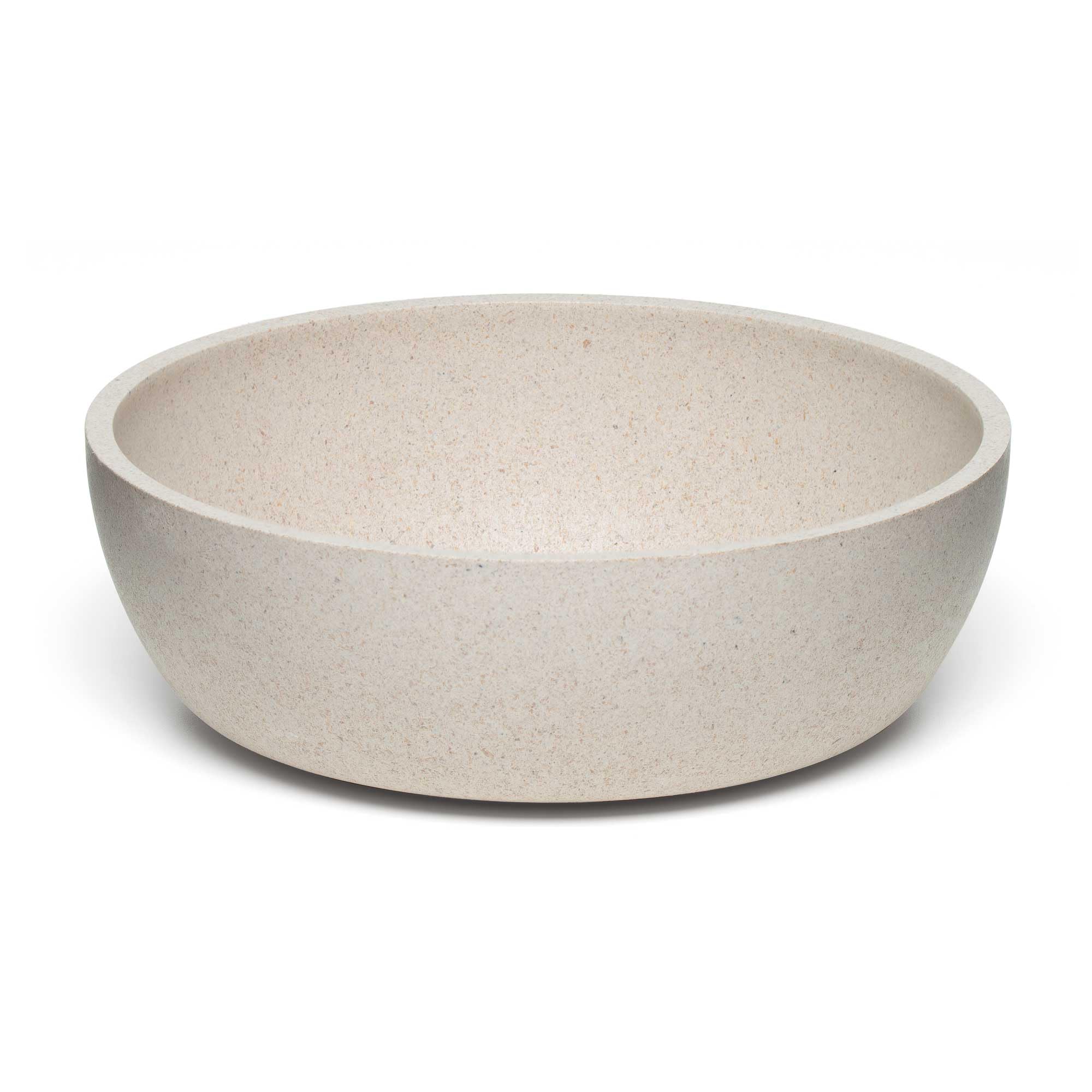 Bol Dolce Bamboo Loving Pets avec base anti-glisse pour repas au sol stable.